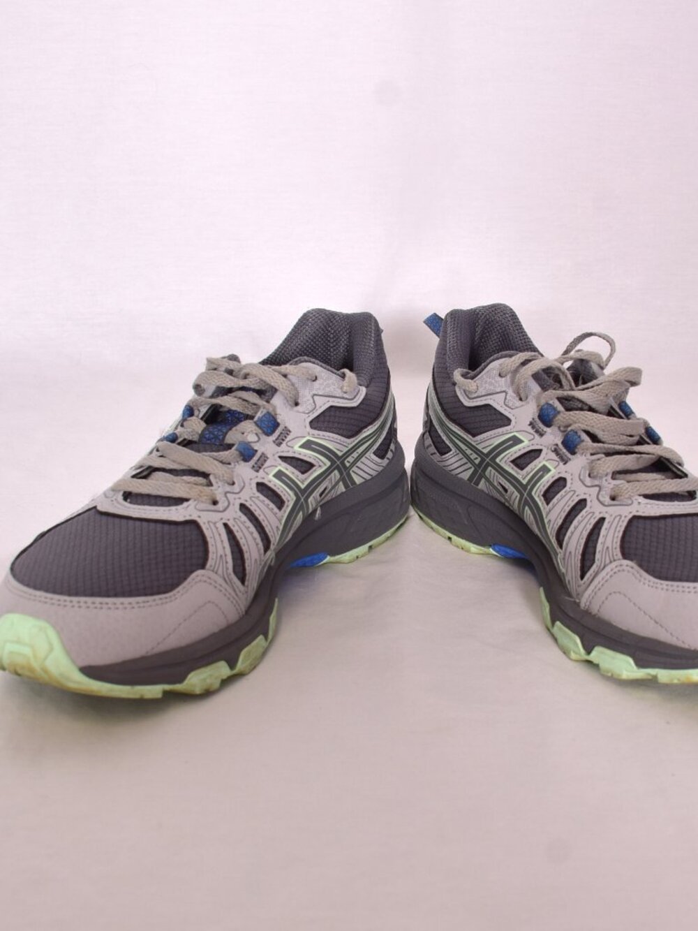 Asics Women's Gel Venture 7 Gray Lace Up Low Top Sneaker Shoes Size US 8
